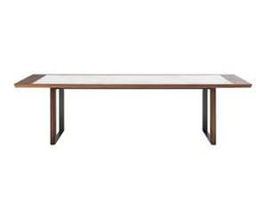 PLEGAT - Rectangular stone dining table - Table by HC28