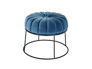 PULO - Low upholstered fabric stool - Stool by HC28