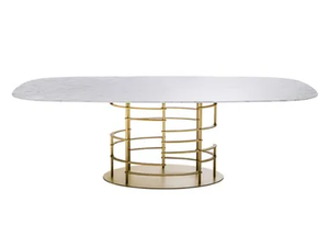 REMBRANT - Rectangular marble dining table - Table by HC28