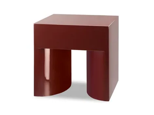 ROMA - Square wooden side table - Coffee table by HC28