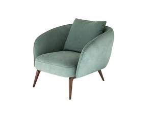 UOVO - Fabric armchair with armrests - Armchair by HC28