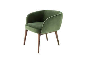 UOVO - Upholstered fabric chair with armrests - Chair by HC28