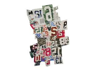 123,456,78910 - Custom handmade rug - Rug by HENZEL STUDIO