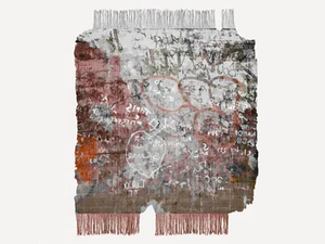 COUTINHO E2 - Handmade custom wool and silk rug - Rug by HENZEL STUDIO