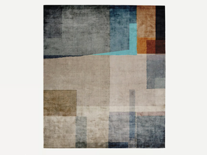P92 DAYDREAMING DA LATA - Handmade custom wool and silk rug - Rug by HENZEL STUDIO