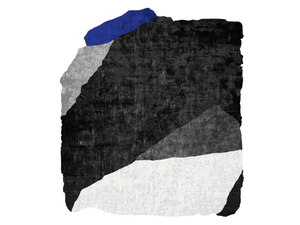 POLLARA (COBALT EDIT) - Handmade rug - Rug by HENZEL STUDIO