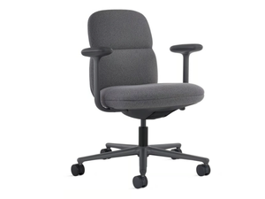 ASARI - Swivel fabric office chair with armrests - Office Chair by Herman Miller