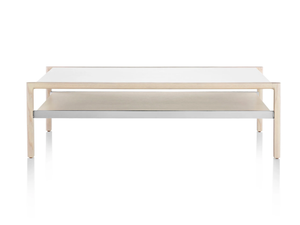 BRABO - Rectangular wooden coffee table - Coffee table by Herman Miller