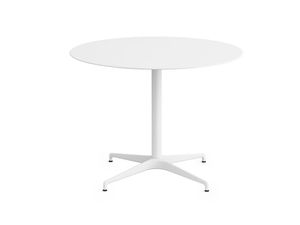 CIVIC - Round table with 4-star base - Table by Herman Miller