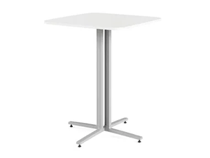 EVERYWHERE - Square high table with 4-star base - Table by Herman Miller