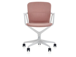 KEYN - Swivel office chair with castors with 5-Spoke base - Office Chair by Herman Miller