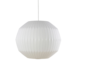 NELSON ANGLED SPHERE BUBBLE - Polymer pendant lamp - Ceiling lamp by Herman Miller