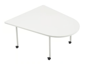 OE1 - Meeting table with electrical outlets with castors - Table by Herman Miller