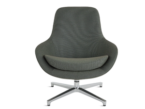 SAIBA - Fabric armchair with 4-spoke base high-back - Armchair by Herman Miller