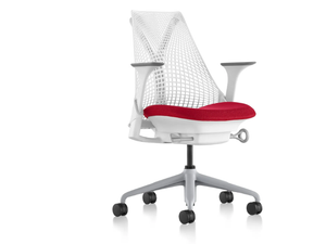 SAYL - Swivel office chair with armrests with 5-Spoke base - Office Chair by Herman Miller
