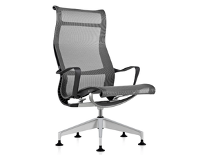 SETU - Swivel mesh office chair with armrests - Office Chair by Herman Miller