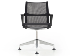 SETU - With 4-spoke base fabric chair with armrests - Chair by Herman Miller