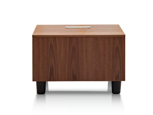 SWOOP - Square wooden coffee table - Coffee table by Herman Miller