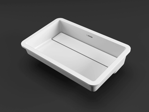 CB4530 - Rectangular undermount HIMACS washbasin - Washbasin by HIMACS
