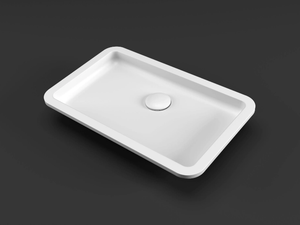 CB4628 - Rectangular undermount HIMACS washbasin - Washbasin by HIMACS