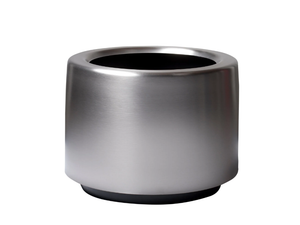 COSMO - Stainless steel plant pot with automatic watering - Accessories by Hobby Flower
