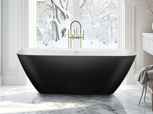 LASENIA - Freestanding oval Solique bathtub - Bathtub by Hoesch