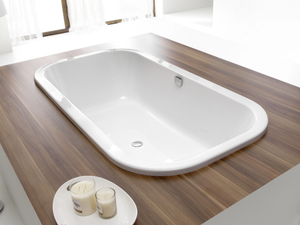 PUTMAN - Built-in acrylic bathtub with chromotherapy - Bathtub by Hoesch