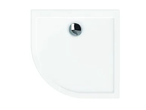 SAMAR - Semicircular acrylic shower tray - Shower tray by Hoesch
