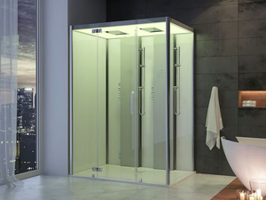 SENSEPERIENCE - 2 places steam shower cabin - Shower by Hoesch