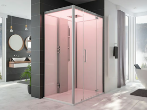 SENSEPERIENCE - Rectangular corner steam shower cabin - Shower by Hoesch