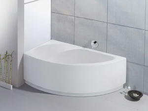 SPECTRA - Asymmetric corner acrylic bathtub - Bathtub by Hoesch
