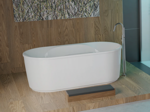 SPECTRA - Freestanding oval acrylic bathtub - Bathtub by Hoesch