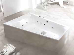 THASOS - Freestanding asymmetric acrylic bathtub - Bathtub by Hoesch