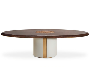 ELYSEE - Oval table - Table by HUGUES CHEVALIER