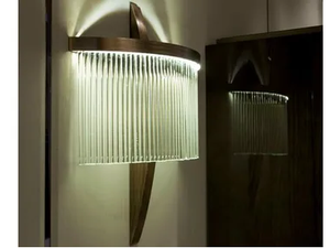 HAUSSMANN - LED glass wall light - Wall lamp by HUGUES CHEVALIER