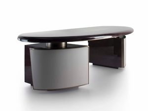 HAUSSMANN - Oak writing desk - Desk by HUGUES CHEVALIER