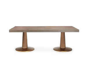 RIVIERA - Rectangular wooden table - Table by HUGUES CHEVALIER