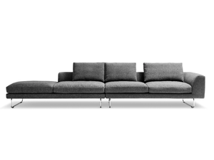 ADD_LOOK - Modular 4 seater fabric sofa - Sofa by i 4 Mariani