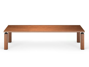 ARES - Rectangular wood veneer meeting table - Table by i 4 Mariani