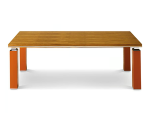 ARES - Square wood veneer meeting table - Table by i 4 Mariani