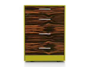 ARES - Wooden office drawer unit with lock - drawer by i 4 Mariani