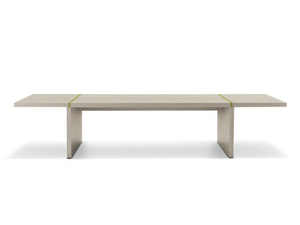 BLADE - Rectangular wooden meeting table - Table by i 4 Mariani