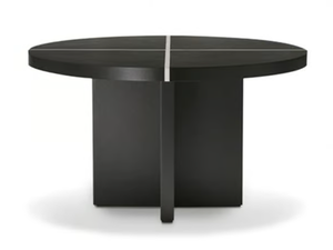 BLADE - Round wooden meeting table - Table by i 4 Mariani