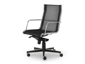BLADE - Swivel leather executive chair - Office Chair by i 4 Mariani