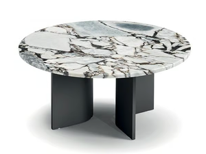 CLIMB - Round marble coffee table - Coffee table by i 4 Mariani