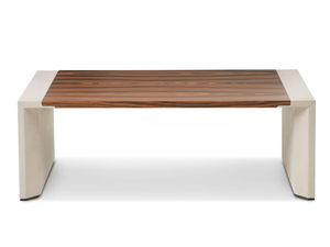 CROSSING - Rectangular wooden coffee table - Coffee table by i 4 Mariani