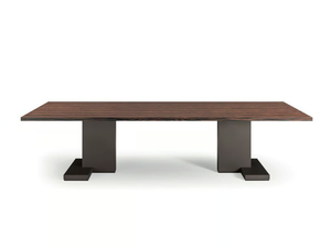 INCA - Rectangular wooden meeting table - Table by i 4 Mariani