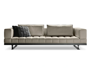 INSULA - 3 seater leather sofa - Sofa by i 4 Mariani