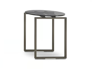 KUBICO - Round crystal high side table - Coffee table by i 4 Mariani
