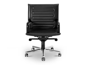 LOOP - Swivel leather executive chair - Office Chair by i 4 Mariani